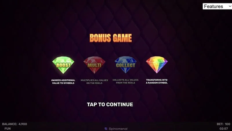 3 Sparking Crowns bonus igra